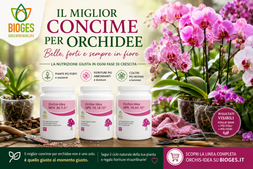 Miglior concime per orchidee: quale usare per crescita e fioritura